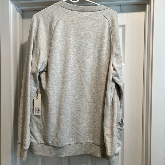 Five Four grey cardigan large. New with tags - Picture 3 of 4